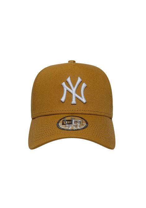 Cappello New Era 9FORTY E-Frame New York Yankees MLB Giallo Senape Unisex NEW ERA | Cappelli | 60771716-